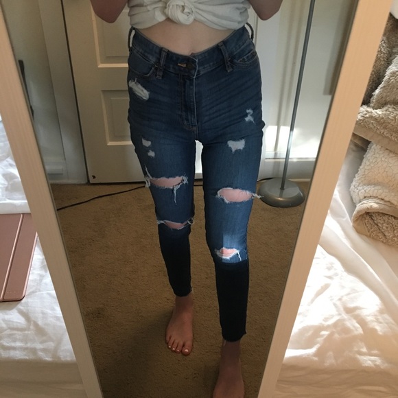 Hollister Denim - hollister high rise super skinny jeans